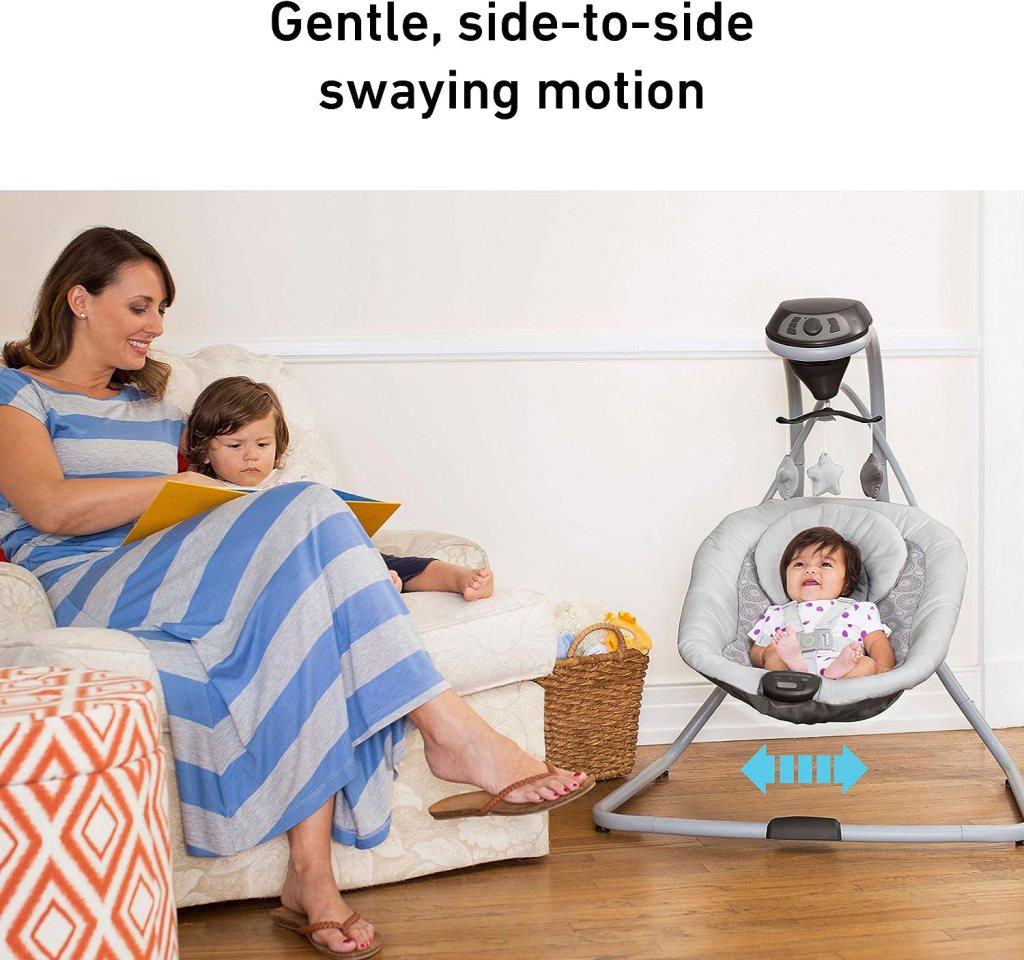 Graco Simple Sway Swing - side to side swaying motion
