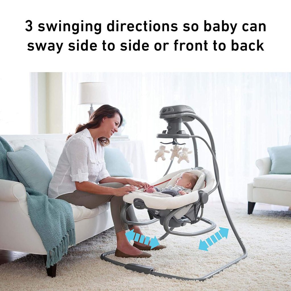 Graco DuetSoothe Swing: sway side to side